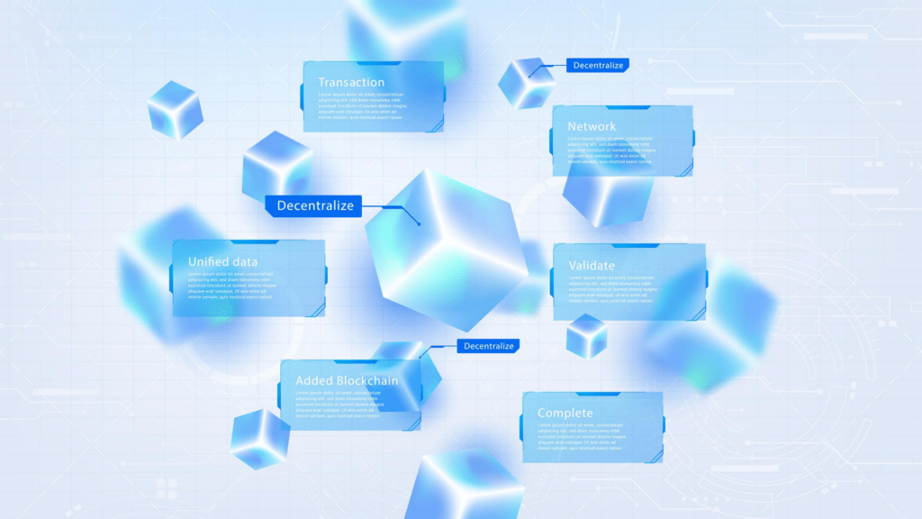 Decentralized blockchain infrastructure representing a native Layer-1 equity platform.