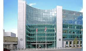 US financial regulator building representing oversight of tokenized equity markets.