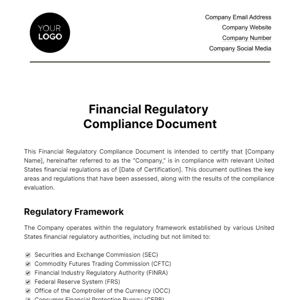 Financial regulation and accounting compliance documents related to public company reporting.
